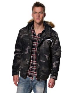 Quiksilver Men's 'Arden' Winter Jacket Small Camouflage: Clothing