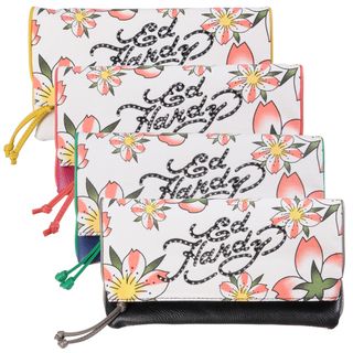 Ed Hardy Women's Fresh Floral Amarylis Clutch Ed Hardy Clutches & Evening Bags