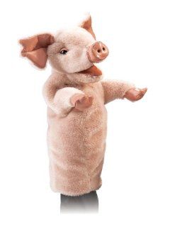Folkmanis Puppet Stage Pig: Toys & Games