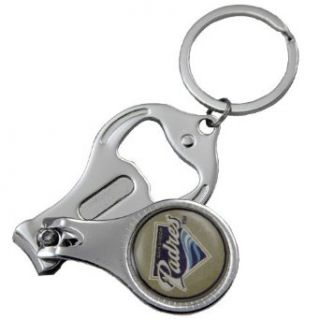 MLB San Diego Padres 3 in 1 Nailclipper Keychain : Sports Related Key Chains : Clothing