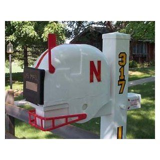 Nebraska Cornhuskers Helmet Mailbox : Sports Related Merchandise : Sports & Outdoors