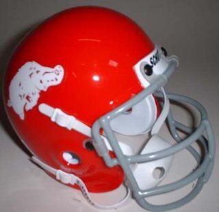 Arkansas Razorbacks (1964) Mini Throwback Football Helmet from Schutt : Sports Related Collectible Mini Helmets : Sports & Outdoors