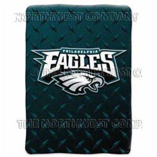 Northwest Philadelphia Eagles Plush 60x80 Raschel Blanket   Philadelphia Eagles One Size : Bed And Bath Products : Sports & Outdoors