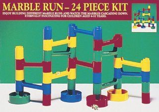 Marble Run 24 Piece Set: Toys & Games