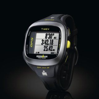 Timex Unisex T5K744 Ironman Run Trainer 2.0 GPS Speed+Distance Black/Orange Watch: Timex: Sports & Outdoors
