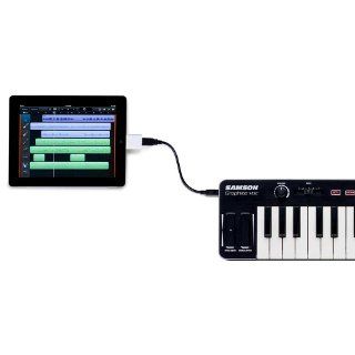 Samson Graphite M32 Mini USB MIDI Controller: Musical Instruments