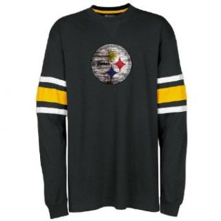 Pittsburgh Steelers End of Line Long Sleeve Crew : Sports Related Merchandise : Sports & Outdoors