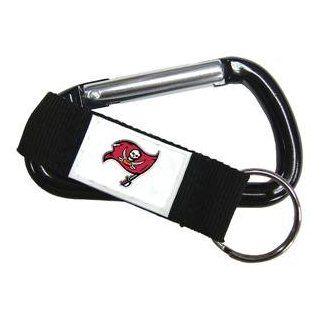 Tampa Bay Buccaneers Black Carabiner Keychain : Sports Related Key Chains : Sports & Outdoors
