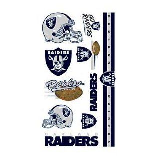 Oakland Raiders Nfl Temporary Tattoos Wincraft 09394021 : Sports Related Merchandise : Sports & Outdoors