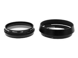 Photo Plus Filter / Lens Hood / Cap for Fujifilm X100S X100 same as AR X100 LH X100 Black : Camera Lens Hoods : Camera & Photo