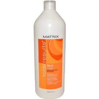 Matrix Total Results Sleek Shampoo Unisex, 33.8 Ounce  Hair Shampoos  Beauty