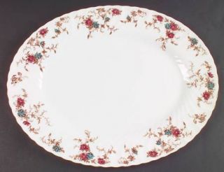 Minton Ancestral (Wreath Backstamp) 15 Oval Serving Platter, Fine China Dinnerw