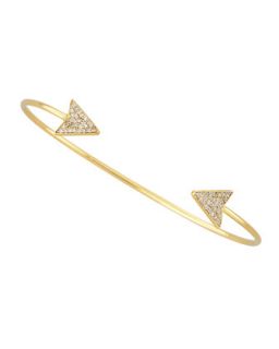 Arrow Pinch Bracelet   Tai   Gold