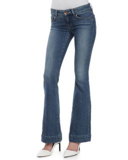 Womens Love Story Flared Jeans   J Brand Jeans   Cosmic (28)