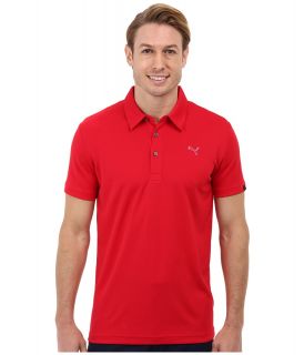 PUMA Golf Tech Polo 14 Mens Short Sleeve Knit (Red)