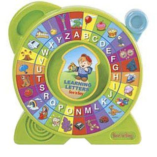 Fisher Price See 'n Say Learning Letters: Toys & Games