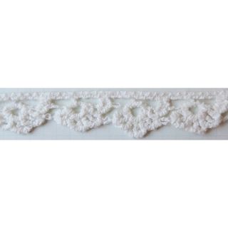 Alterable Lace Trim .5inx25yd  scallop