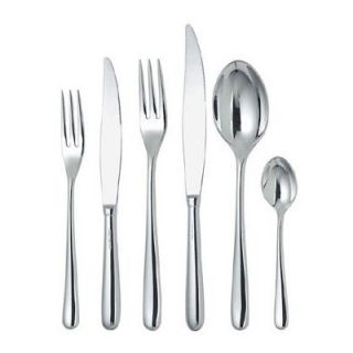 Alessi Caccia by Luigi Caccia Dominioni 6 Piece Flatware Set LCD01 Pieces: 6