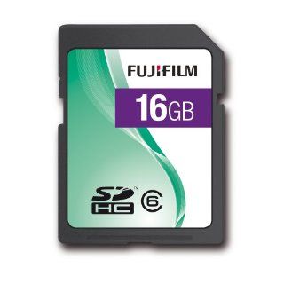 Fujifilm 16GB 60x Speed 9MB/sec Class 6 SDHC SD Card: Computers & Accessories