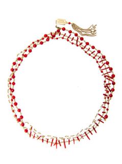 Rosarietto agate and coral necklace  Rosantica by Michela Pan