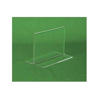 Sign Holder 11x8.5 Acrylic Table Top Bottom Loading Sold in Lots of 10 : Suggestion Boxes : Office Products