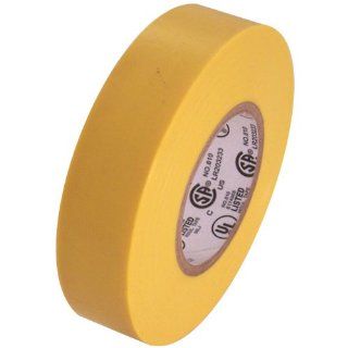 Electrical Tape 3/4" x 66' UL/CSA several colors., Yellow : Hockey Grips And Tapes : Sports & Outdoors