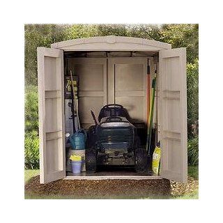 Suncast 5' 6" x 8' Extra Large Storage Shed : Swimming Pool Storage Products : Patio, Lawn & Garden