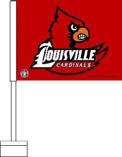 Louisville Cardinals Car Flag *SALE* : Sports & Outdoors