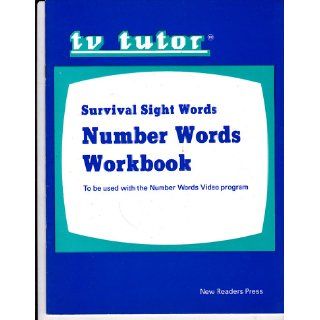 Survival Sight Words: Number Words Workbook (TV Tutor): 9780883361412: Books