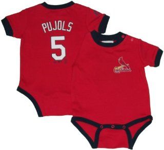 Saint Louis Cardinals Albert Pujols Infant / Newborn / Baby Jersey Name and Number Onesie 24 Months : Sports & Outdoors