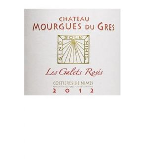 2012 Mourgues du Gres Les Galets Roses Costieres de Nimes 750ml: Wine