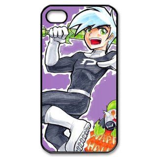 Halloween Iphone 4 ,4s cases Danny Phantom Happy Halloween Durable Hard Back Case Cover: Cell Phones & Accessories
