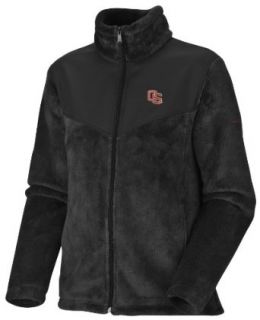 Columbia NCAA Women's Oregon State Beavers Plush Pass FZ (Black, Medium) : Fleece Outerwear Jackets : Clothing