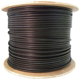 CERTICABLE 500' FT RG6 QUAD SHIELD CABLE WIRE DIRECT BURIAL FLOODED: Computers & Accessories