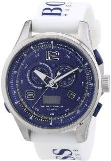 Hugo Boss Herren Armbanduhr XL Chronograph Quarz Silikon 1512801: Uhren