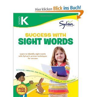 Kindergarten Success with Sight Words Sylvan Workbooks Language Arts Workbooks: Sylvan Learning: Fremdsprachige Bücher