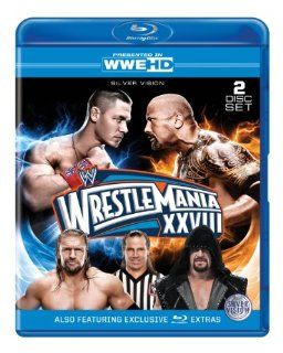 WWE   Wrestlemania 28 [Blu ray] [UK Import]: The Rock, John Cena, The Undertaker, Triple H, Shawn Michaels: DVD & Blu ray