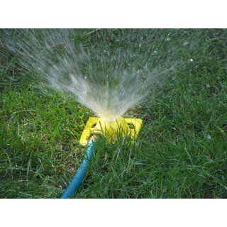 Nelson Cast Iron Square Spray Pattern Stationary Sprinkler Head 50951 : Automatic Lawn Sprinkler Heads : Patio, Lawn & Garden