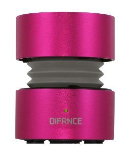 Difrnce SPB 109 Lautsprecher (Bluetooth, 3 Watt, USB) pink: Heimkino, TV & Video