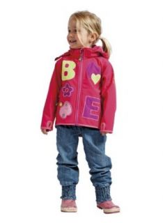 ELKA Softshell Jacke fr Kinder Pink gemustert Gr. 92: Bekleidung