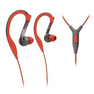 Philips SHQ3205/10 Headset mit Sportohrbgel rot/grau: Elektronik