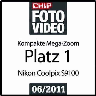 Nikon Coolpix S9100 Digitalkamera 3 Zoll nachtschwarz: Kamera & Foto
