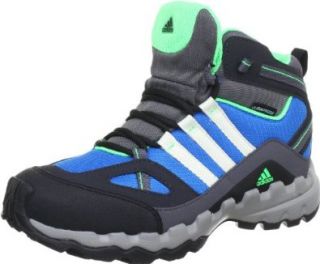 adidas Performance AX 1 MID CP K Q34522, Unisex Kinder Trekking  & Wanderschuhe, Blau (CRAFT BLUE F12/CHALK 2/GREEN ZEST S13), EU 36 2/3 (UK 4): Schuhe & Handtaschen