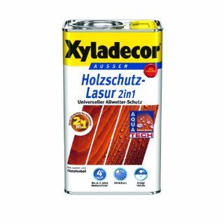 Xyladecor Holzschutzlasur 2in1 Aussen, 5 Liter, Farbton Kiefer: Baumarkt