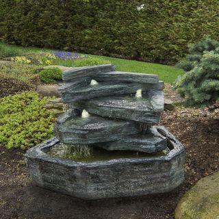 Henri Studio Slate Springs Outdoor Fountain   Fountains