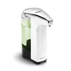 simplehuman 8 ounce White Compact Sensor Pump for Soap or Sanitizer