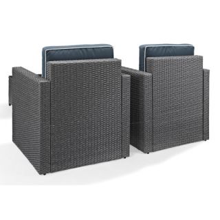 Brayden Studio Palm Harbor 3 Piece Deep Seating Group with Cushions