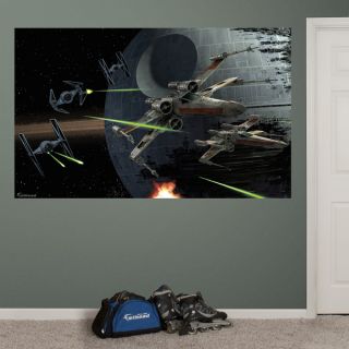 Fathead Star Wars Space Battle Mural Wall Decals   Shopping