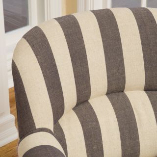 Home Loft Concepts Drake Stripe Lounge Chair