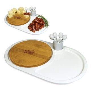 Picnic Time NFL AFC Teams Eclipse Appetizer Tray and Cutting Board and